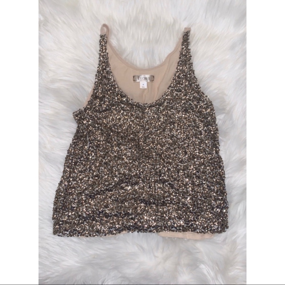 ❌ SOLD ❌ Decree Sparkly Top ✨